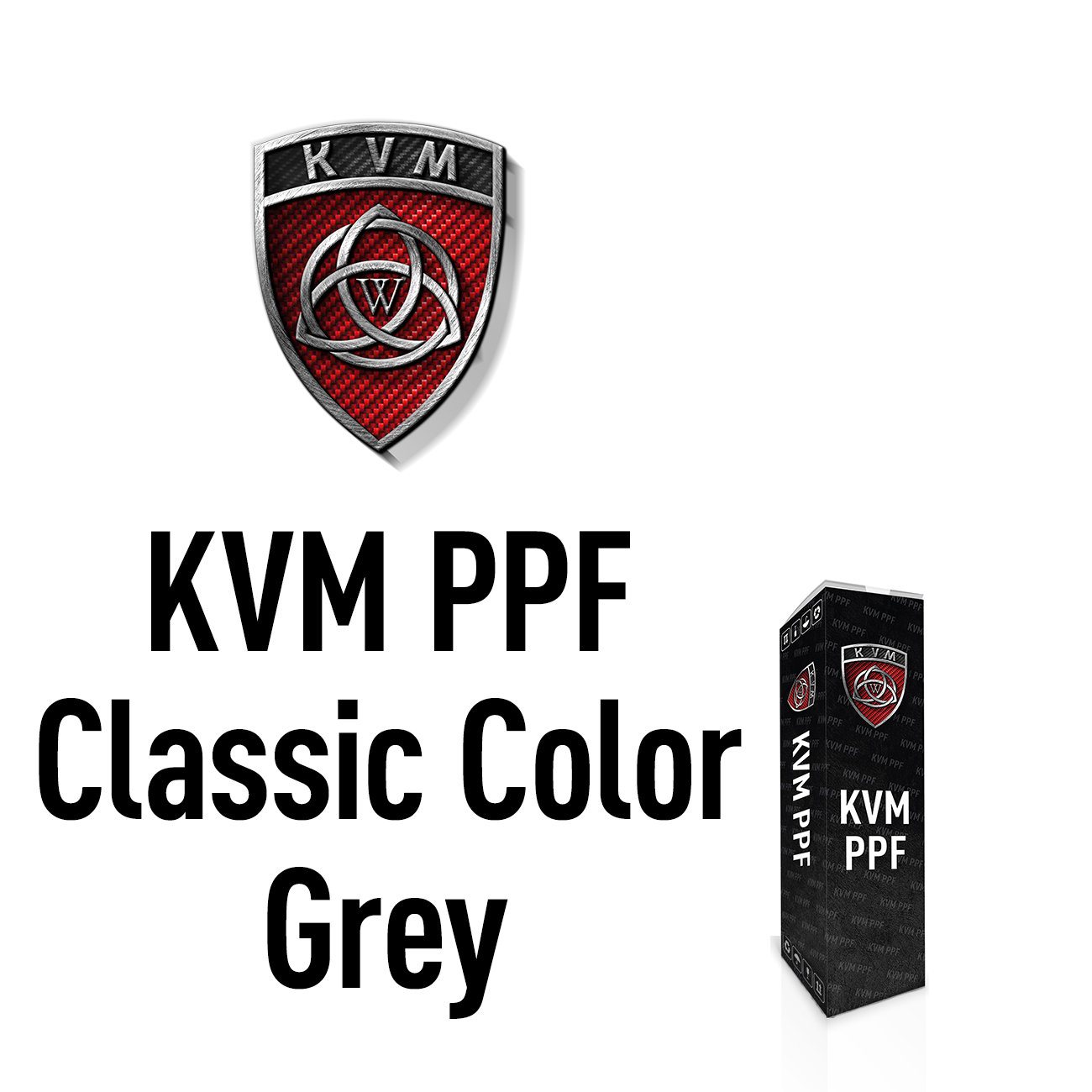 Антигравийная пленка KVM PPF Classic Color Grey (Серый) 0,61 для фар